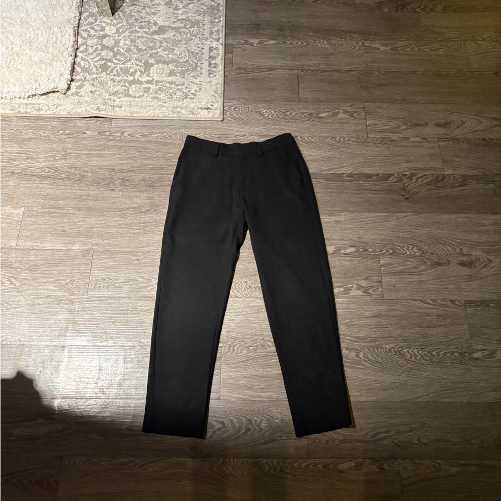 Black Chinos Straight Leg Versatile Style
